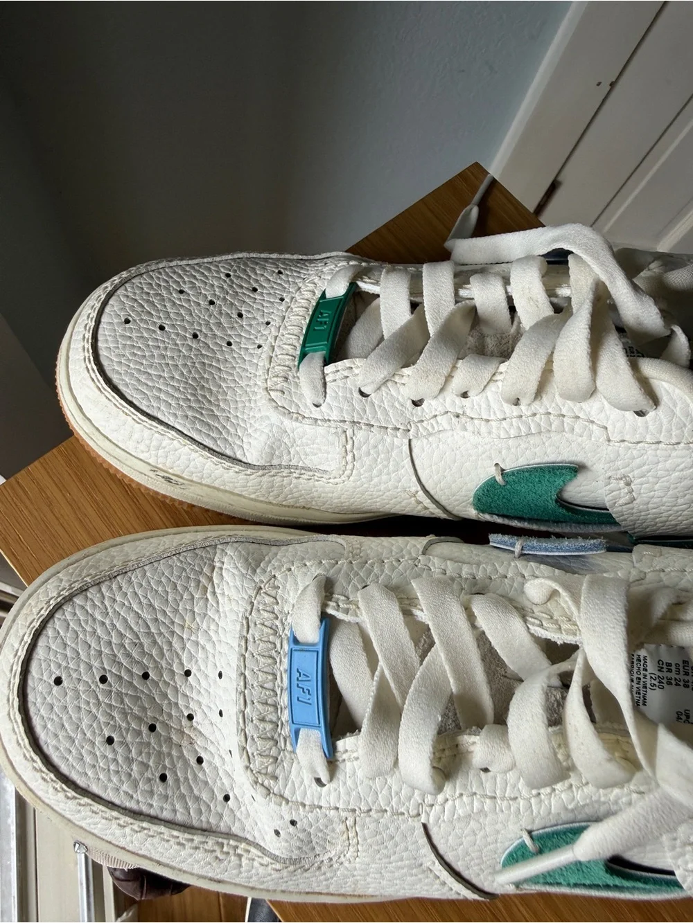 Nike Air Force 1 Vandalized